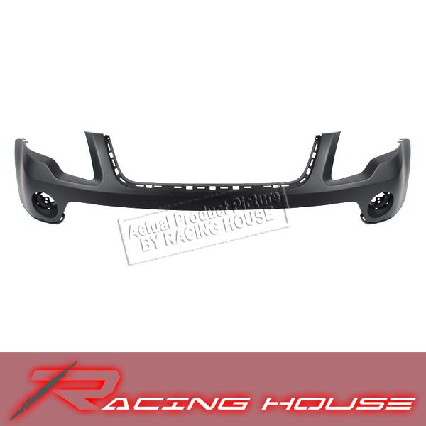 2007-2012 gmc acadia sl/sle/slt1/slt2 primered black front bumper upper cover 10