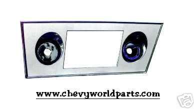 66 67 nova chevy ii radio face plate new!!! 1966 1967