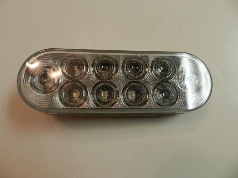 (2) CLEAR / RED 6-1/2