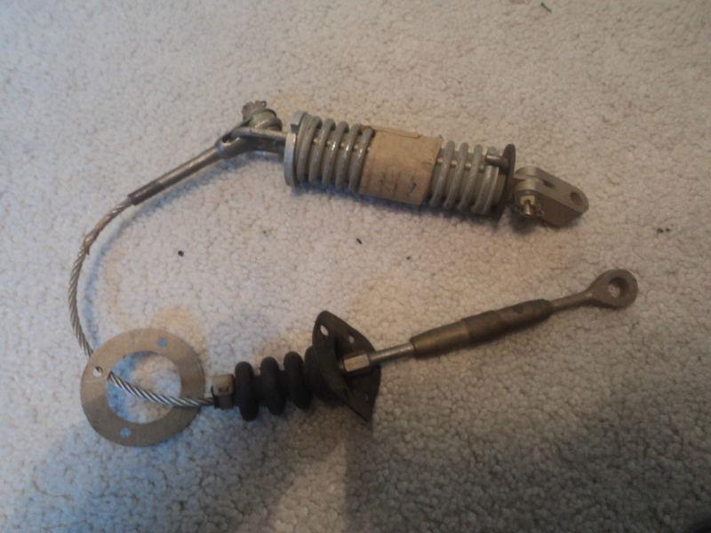 Find Grumman Cougar Nose GearRudder spring interconnect assembly