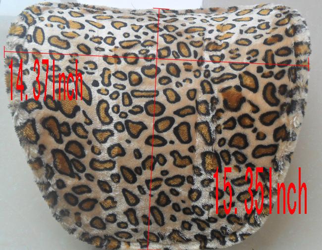 1PCS Car Seat Chair Cushion Car Leopard lumbar pillow cushions back pad back, US $0.01, image 2