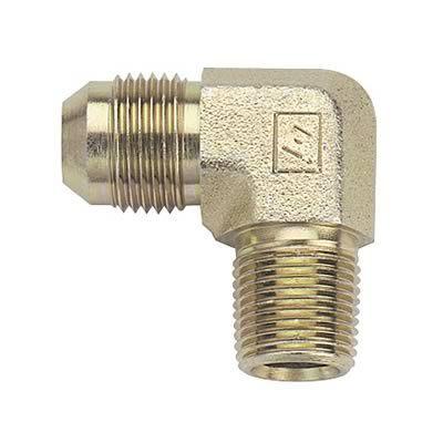 Fragola 582212 fitting 90 deg -12 an male to 3/4" npt male steel zinc plated ea