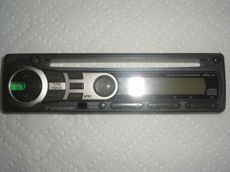    panasonic dpg550  replacement  faceplate. tested good!