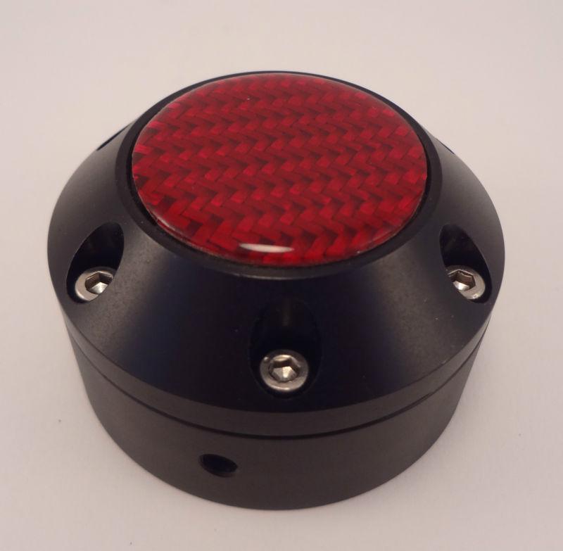 Find Billet Axle / Swing Arm Nut Covers Cap RED Harley VROD GSXR NINJA