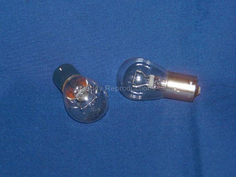 1953 - 1966 cadillac reverse / back up bulbs pr 12v