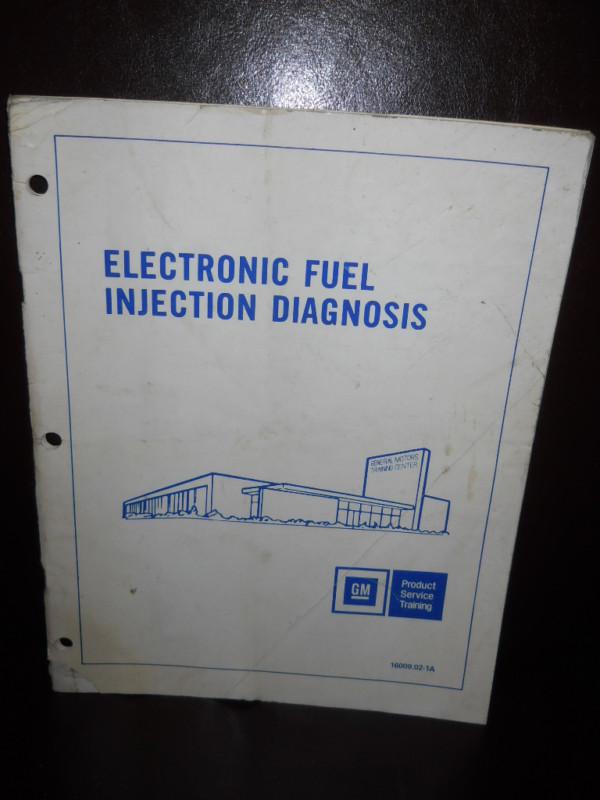 1982 gm cadillac electronic fuel injection diagnosis training manual 16009.02-1a