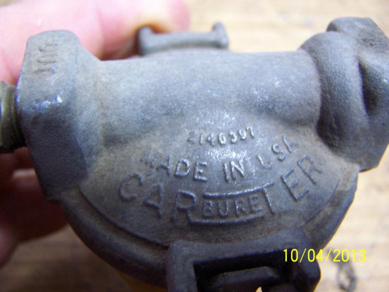 Find 1957 CHRYSLER IMPERIAL CARBURETOR FUEL FILTER BOWL (CARTER) in