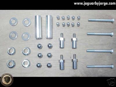 JAGUAR XK-120 F&R CHROMED BUMPER HARDWARE KIT BRAND NEW, US $274.95, image 2