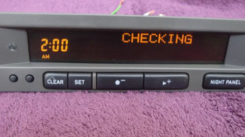 99 -05 saab 9-5 sid information radio clock display screen oem 5263249
