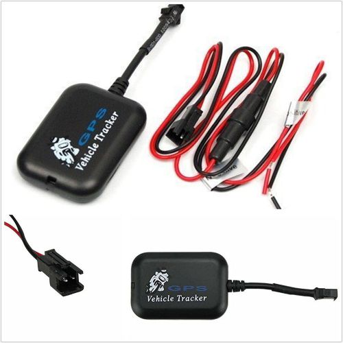 New black car off-road mini gps gprs gsm tracker tracking anti-theft device kit