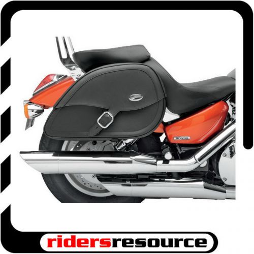 Saddlemen - 3501-0491 - rigid-mount specific-fit teardrop saddlebags, drifter