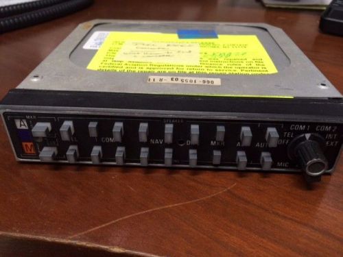 King - kma-24, audio panel, 066-1055-03, yellow tag, free shipping