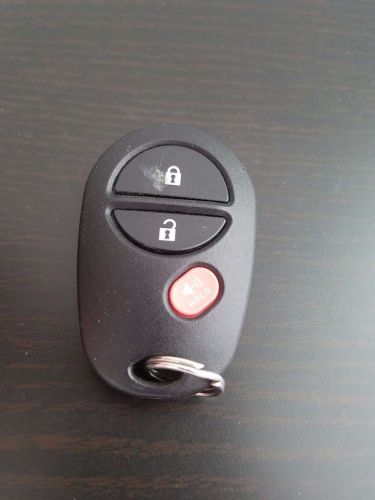 07 - 10 toyota tundra tacoma sienna keyless entry remote gq43vt20t