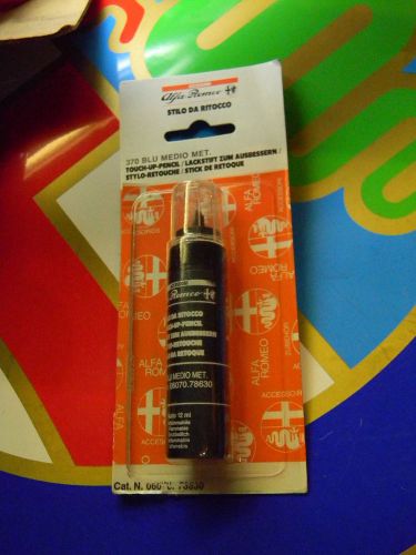 Alfa romeo 970 blue metalic / blu medio met. touch up paint pen - nos