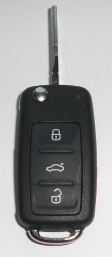 Vw volkswagen keyless entry remote / flip fob key / nbg010180t