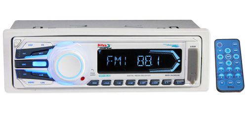 Boss mr1306ua marine digital media stereo receiver w usb sd mp3, aux am/fm radio