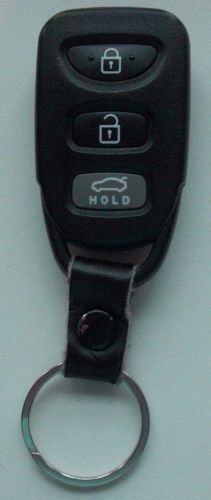Oem hyundai keyless entry remote / 4 button key fob fcc: osloka-360t