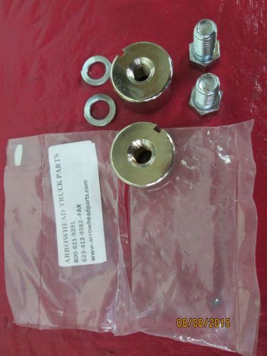 1954-87 chevy &amp; gmc stepside truck tailgate trunion hinge bolts &amp; hardware