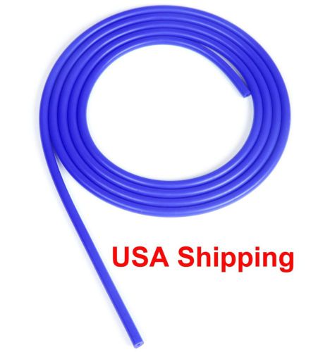 Blue 1/8"(3mm) vacuum silicone hose intercooler coupler pipe turbo 10 feet