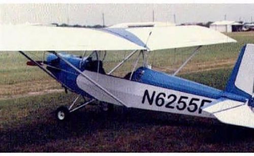 The texas parasol ultralight airplane construction plans on cd