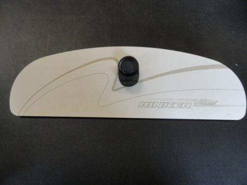 Rinker tan glove box door w/ non-locking latch 15" x 4-1/2" boat