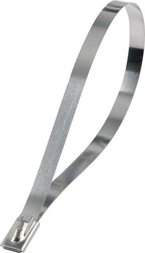 Allstar performance 34262 7-1/2&#034; long stainless steel cable ties imca dirt track