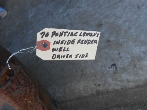 1970 pontiac le mans inside fender driver  side, original part