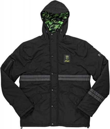 Pro circuit monster parka technical midweight lined jacket black