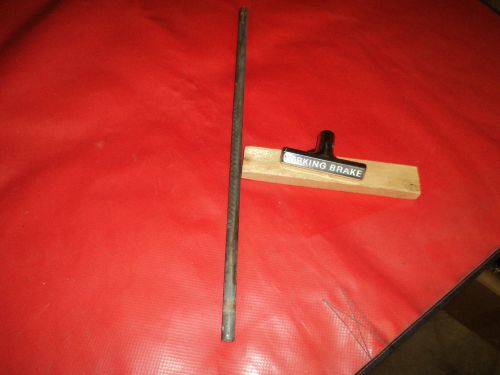 Corvette 1958-1962 emerency brake rod &amp; handle 1958 1959 1960 1961 1962