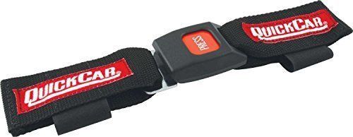 Quickcar racing products 58-023 sternum straps - black