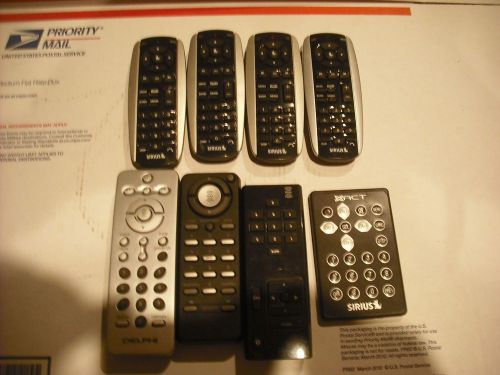 8ea xm / satelite radio remote controls- all different types