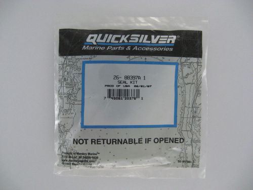 Upper seal kit 26-88397a 1 mercury quicksilver 18-2644 87501 alpha 1 gen 2 a1 g2