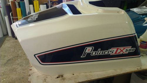 1975 polaris tx 500 limited snowmobile hood decal kit