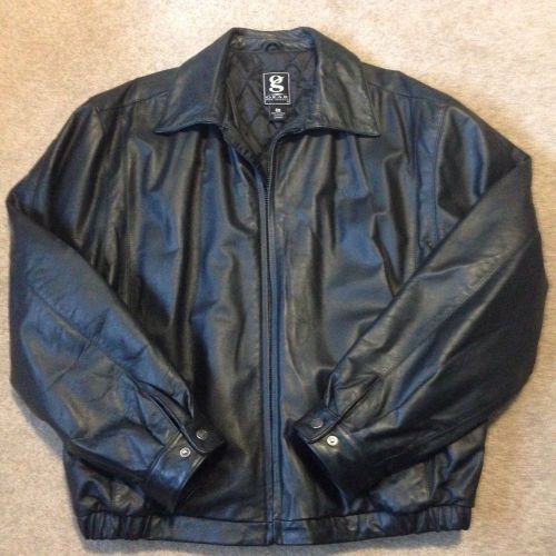 Bmw leather jacket coat xl gear sports