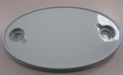 New 30&#034; x 18&#034; fiberglass boat table with 2 cup holders free shipping