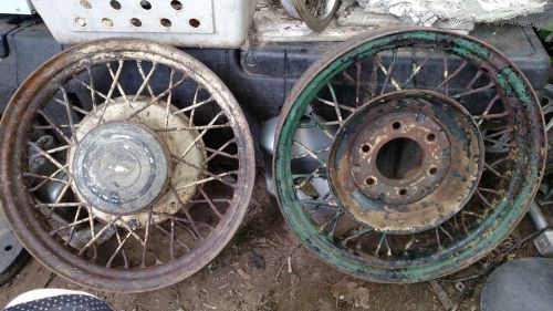 1934 chevy spoke rims