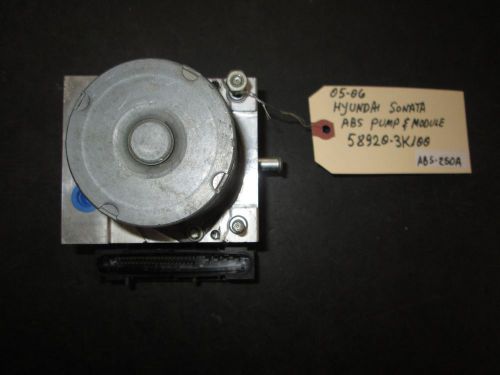05 06 hyundai sonata abs pump &amp; module #58920-3k100 *see item*