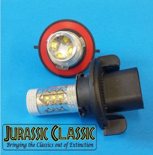 2x 80 watt led super white headlight bulb polaris outlaw 450 525 mxr '09 '10 '11