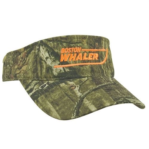 Boston whaler boats twill break up infinity camo visor hat