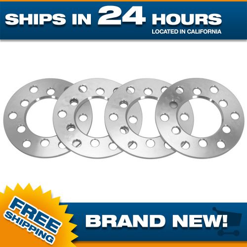 Wheel spacers 6 lug - 6x4.5 and 6x5.5 - 1/4 inch thick - forged - set of 4