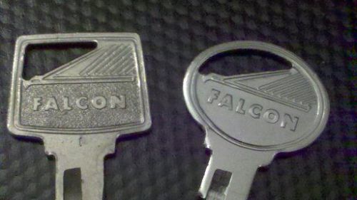 Nos vintage  ford falcon   key blank set    1959 - 1965  falcon