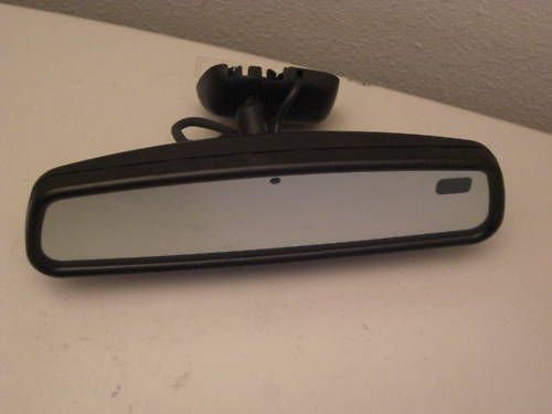 Cadillac deville/seville rear view mirror auto dim oem