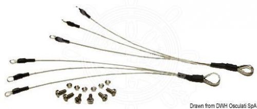 Osculati tension rod kit stainless steel cable for radar reflector