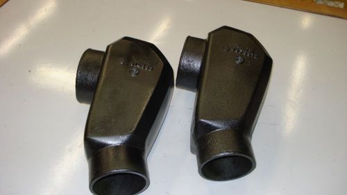 Omc volvo enhaust pipe elbows 914936 9853372 fits v6 - v8 sterndrives