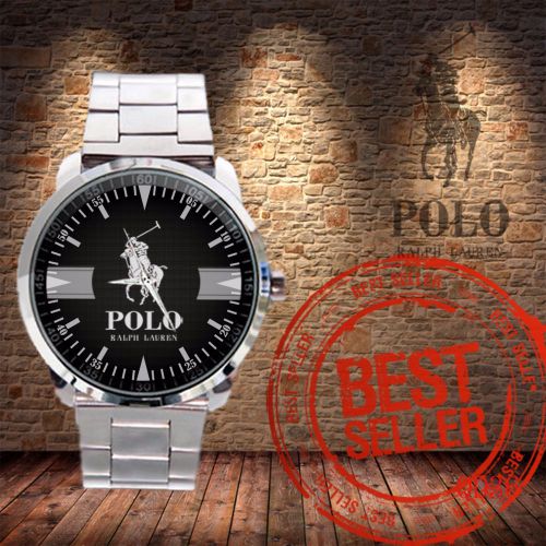 Rare! reloj new design polo ralph lauren black sport metal watch limited edition