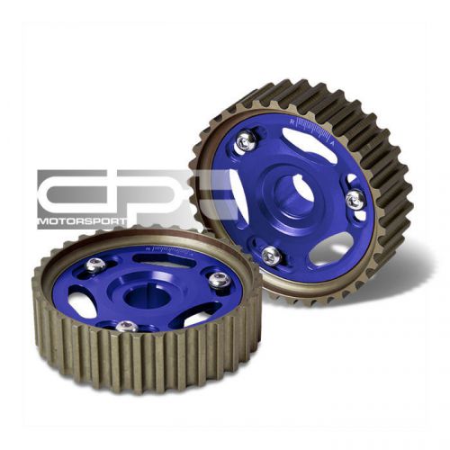 Anodized cam gear honda b-series b16/b18 dohc engine civic/integra/del sol blue