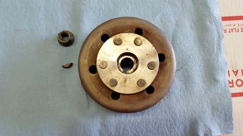 Banshee lightened  flywheel  with mounting  nut and key