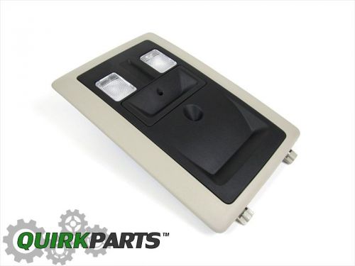 09-16 dodge ram 1500 10-16 ram 2500 &amp; 3500 overhead console housing oe new mopar