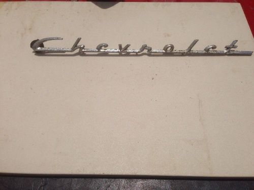 1957 chevrolet emblem all originial