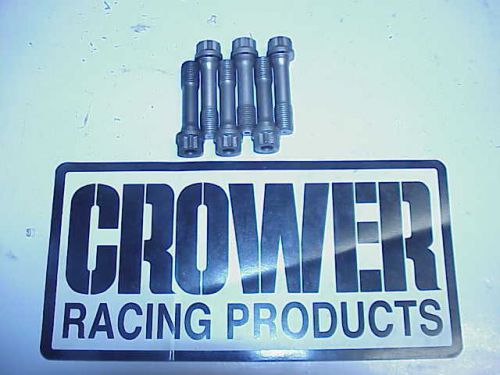 6 replacement 12 point connecting rod bolts 3/8-24 x 1.600" crower mp2383b  jh21